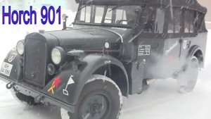 Показ немецкого командирского автомобиля Horch 901 typ 40