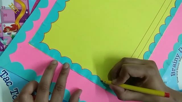 Activity Calendar for kids school project/How to make a weekly activity planner for kids смотреть онлайн