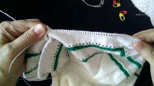 Часть 2.Кофта с воротником валанчик,вязаная косым ромбом, Мастер Класс для начинающих и не только ?