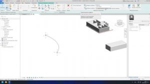 Форма через Переход по траектории в Revit