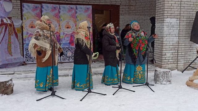 Снег снежок. Ансамбль "Надежда" смотреть онлайн