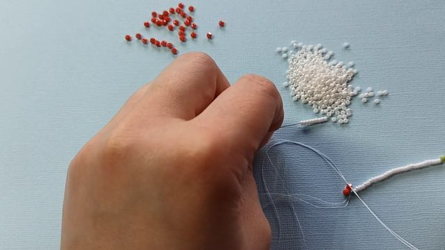 Чокер из бисера с вишнями за 10 минут своими руками