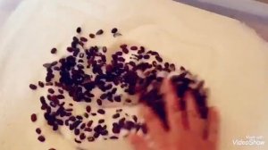 Рисование на манной крупе для детей младшего возраста.