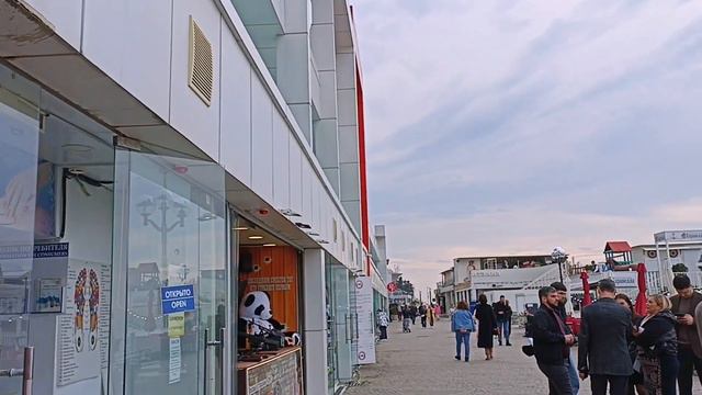 Центр города Сочи #март2024 +17. #Прогулка по Приморской набережной