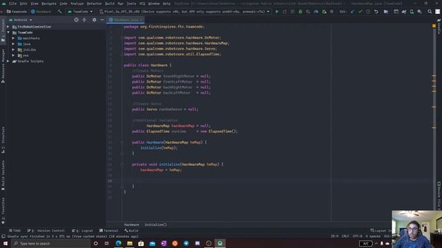 FIRST Tech Challenge (FTC) Code Tutorial 3: Programming the Robot Basics 1 - Creating a Hardware Ma