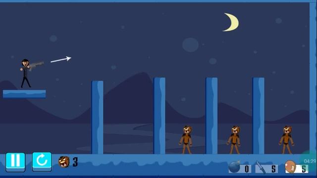 Stickman shooter-monster hunter1-10 walkthrough смотреть онлайн