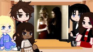 ||Реакция персонажей из Дневников Вампира|| 1часть:)