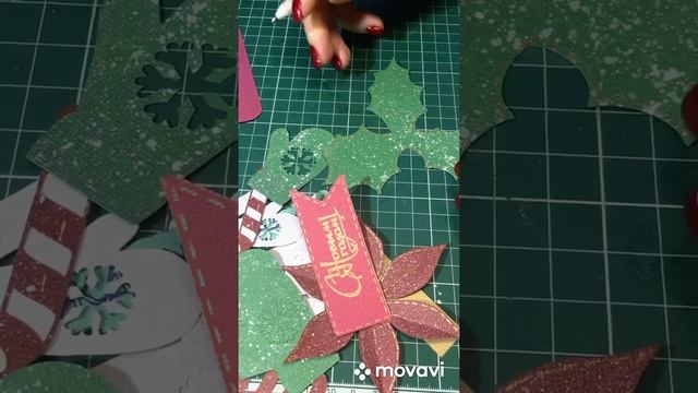 Открытка ручной работы. Новогодняя открытка.