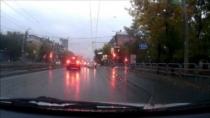 Поездка по городу под дождем, целый день идет дождь. Челябинск поплыл...и мы тоже. 9 сентября 2023г.
