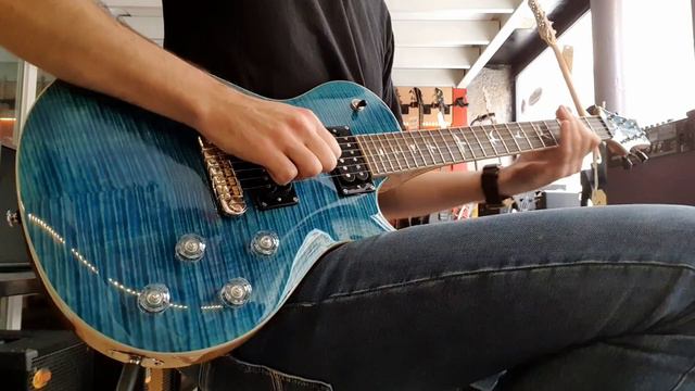 PRS SE Zach Myers Blue - Quick Test смотреть онлайн