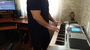 Chris Rea "The Blue Cafe"/Keyboard Cover/Yamaha PSR 2000