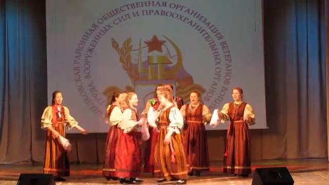 Образцовый коллектив Фольклорный ансамбль Играньице в день 30 летия образования Щёлковской районной
