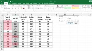 Fungsi Conditional Formatting di Excel