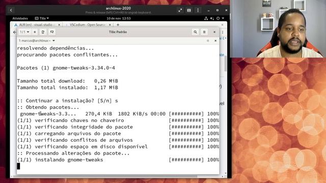 Aprenda a Instalar o Arch Linux Para Devs (2/2) смотреть онлайн