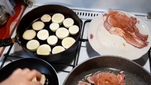 Готовим стейк из свиной корейки