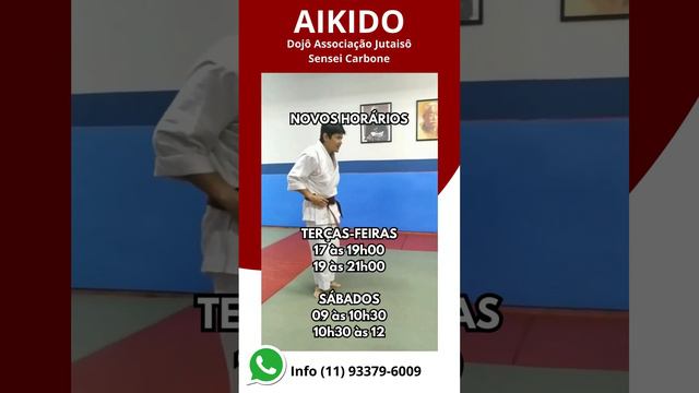 AIKIDO Jutaisô - Novos Horários