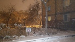 Вечерний Владивосток зимой. Декабрь 2016 года.