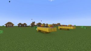 Уничтожил деревню в Minecraft