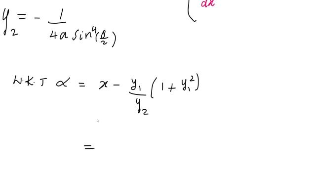 Differential Calculus | Evolute | Problem in Tamil смотреть онлайн