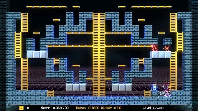 Lode Runner Legacy Extra Mode All Stages смотреть онлайн