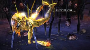 Mortal Kombat XL - All Stage Fatalities on Gold Predator Costume Skin Mod 4K Ultra HD Gameplay Mods