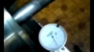 проверка осевого и радиального биений балансировочного станка check wheel balancer