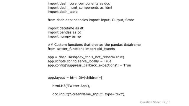 Pandas : Python Dash: loading pandas dataframes into data table