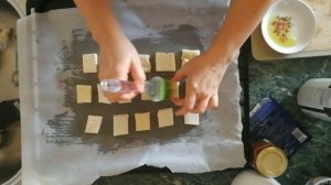 СЫР ТОФУ В ДУХОВКЕ СО СПЕЦИЯМИ.