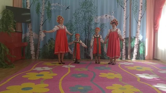 Где березоньки шумят семья Ситниковых Хвостовых МКДОУ Порошинский детский сад 10 смотреть онлайн