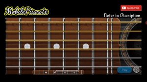 Pushpa - Srivalli on Mobile Guitar | Real Guitar