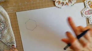 Построение шаблонов. 1 часть. Гексагон