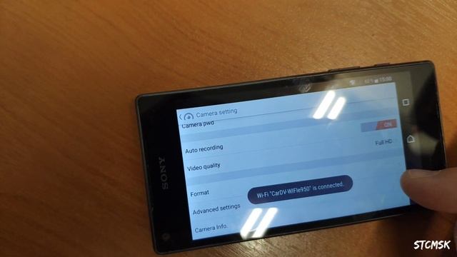 Штатный видеорегистратор FinalCam CARDV D подключение к приложению и обзор настроек