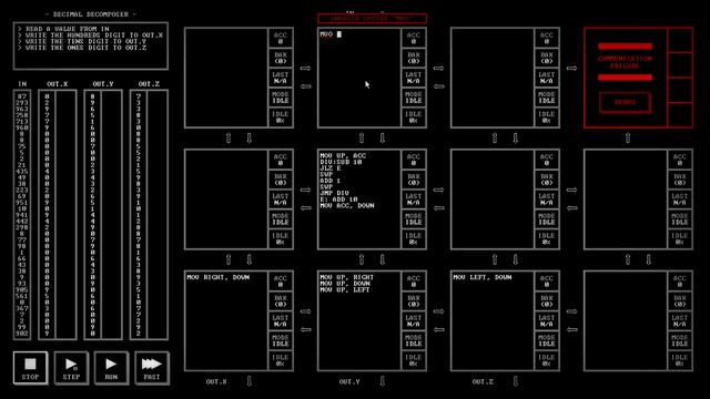 Разбивка числа на цифры. NEXUS.08.633.9 [TIS-100#Net Directory] смотреть онлайн
