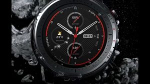 Новые смарт-часы Amazfit Stratos 3, GPS 5ATM, Bluetooth, музыка, двойной режим. Умные часы.