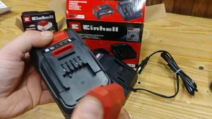 Einhell power x-change starter kit and Einhell TE-CP 18 Li USB- Solo