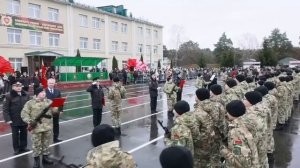 В войсковой части 5525 новобранцы приняли военную присягу