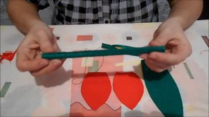 Тюльпаны из ткани своими руками