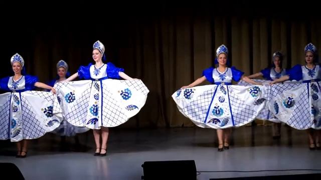 Сказочная гжель Танец 'Гжель'