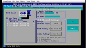 How to Configure a RAID on a Dell PowerEde R710 R610 Server PERC6i