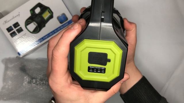 Видео обзор: Фонарь переносной кемпинг T95-LEDCOB с функцией PowerBank, повербанк, солнечная батаре смотреть онлайн