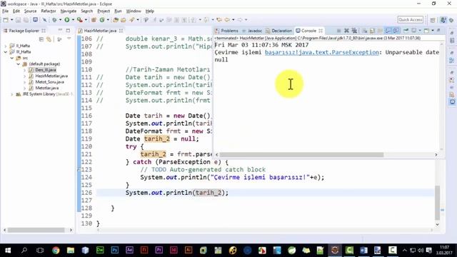 Java Tarih-Zaman Metotları -1 смотреть онлайн