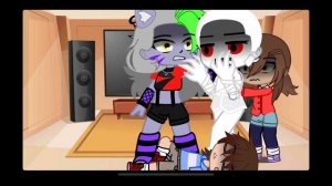 ?FNAF Security breach /SB ? reacts to ruin DLC ? gacha club? part 1? special✨ AU