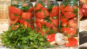 Помидоры дольками на зиму