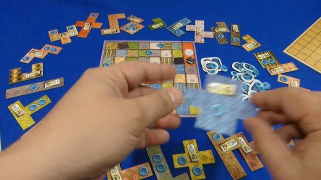 Настольная экономическая  игра - стратегия Пэчворк