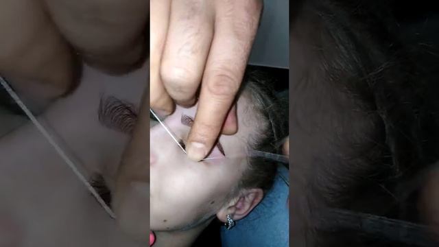 Татуировки Брови с ниткой смотреть онлайн