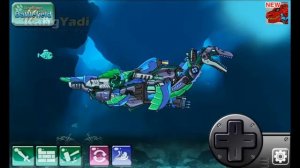Dino Robot Transformer Mosa Plesio Mosasaurus Base