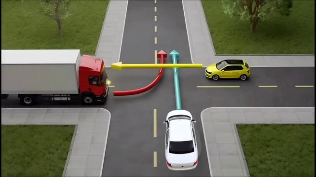 В какой очередности проедут водители данный перекресток? смотреть онлайн