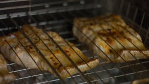 Осетрина на мангале