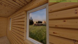 Проект индивидуального жилого дома D024 - 8000х6000 (Project of an individual residential building)