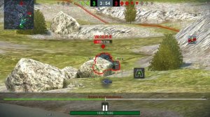 Вафля в World of Tanks Blitz 8 К домага, Мастер но проигрыш( лучшая ПТ